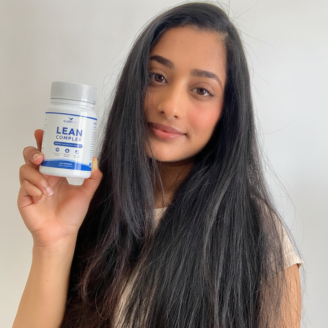 Supplied lifestyle image showing a person holding Lean Complex